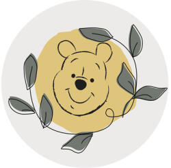 Komar Fototapet rotund autoadeziv Komar DD1-037 Winnie Pooh Garland Ø 125 cm (DD1-037)