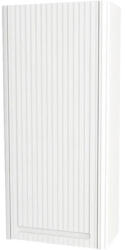 Devo Dulap baie suspendat 40x86 cm MDF alb striat Devo Gloria 2.0 1 ușă (GL2-SW1DPR40-2-F83)