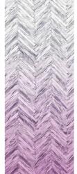Komar Fototapet vlies 6000A-VD1 Herringbone Panel pink 100x250 cm (6000A-VD1)