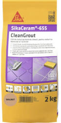 Sika Chit pentru rosturi Sika Ceram Clean Grout 655 walnut 2 kg (701052)
