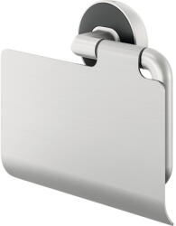 Tiger Suport hârtie igienică TIGER Cooper inox/negru, cu apărătoare (800224)