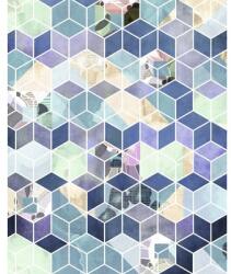 Komar Fototapet vlies P024-VD2 Geometric Blue 200x250 cm (P024-VD2)