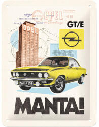 Nostalgic-Art Tablou metalic decorativ Nostalgic-Art Opel Manta 15x20 cm (26262)