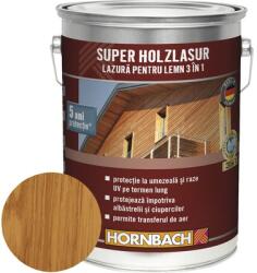 Hornbach Lazură pentru lemn 3 în 1 Hornbach Super Holzlasur teak 5 l (500245)
