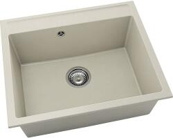 FAT Chiuvetă bucătărie fatgranit 1 cuvă FAT Avangard 227 51x60 cm fără picurător Dark Beige (227-1004) Chiuveta