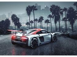 Komar Fototapet hârtie Komar 8-742 Audi R8 L. A. 368x254 cm (8-742)