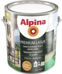 Alpina Lazură premium pentru lemn Alpina mahon 2, 5 l (900697)