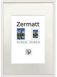 The Wall Ramă foto lemn The Wall Zermatt albă 61x91, 5 cm (45135)