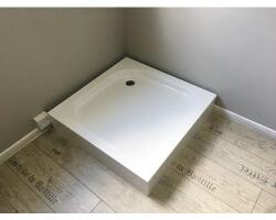 Radaway Cădiță de duș pătrată Radaway Tinos C Compact 80x80x16 cm acril alb S4TIC8080-08 (S4TIC8080-08)