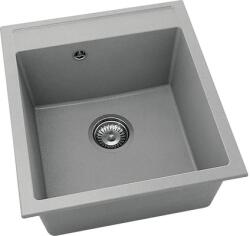 FAT Chiuvetă bucătărie fatgranit 1 cuvă FAT Avangard 224 51x46 cm fără picurător Dark Grey (224-1007) Chiuveta