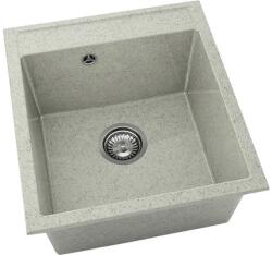 FAT Chiuvetă bucătărie granixit 1 cuvă FAT Avangard 224 51x46 cm fără picurător Pewter (224-210) Chiuveta