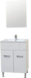 Savini Set mobilier baie pe pardoseală Savinidue Square 60 cm PAL alb (94036090)