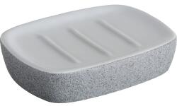 BISK Săpunieră Stone Grey gri-alb (BIS06312)