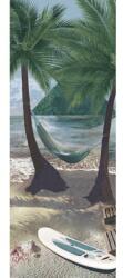 KAI Faianță decorativă Kai Ceramics Palms 1 alb 100x260 cm (002787KJ)