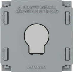 LIVOLO Modul întrerupător simplu smart Livolo, touch, modular, conexiune ZigBee (VL-FC1Z2-2GSTL)