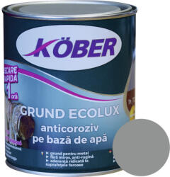KÖBER Grund anticoroziv pe bază de apă Ecolux Köber gri 0, 6 l (G8281-C0.6L)