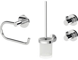 Lenz Set accesorii pentru baie Lenz Vida 4 piese crom (4490002)