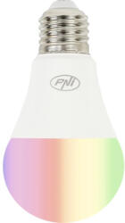 PNI Bec LED smart/inteligent RGBW PNI E27 7W 600 lumeni, pară mat A60, conexiune WiFi, Tuya smart (PNI-SB7RGB)