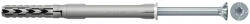 Fischer Befestigungssysteme Set dibluri nailon cu șurub Fischer SXR T cap înecat 8x120 mm, 50 buc (503002)