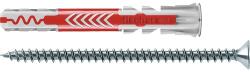 Fischer Befestigungssysteme Dibluri plastic cu șurub Fischer DuoPower 8x65 mm, pachet 4 bucăți (537664)