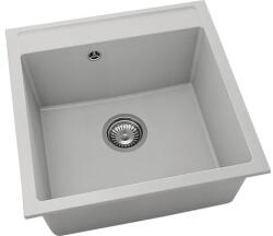 FAT Chiuvetă bucătărie fatgranit 1 cuvă FAT Avangard 225 51x51 cm fără picurător Light Grey (225-1005) Chiuveta