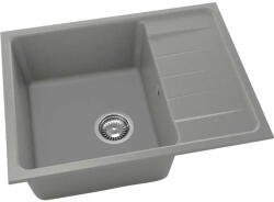 FAT Chiuvetă bucătărie fatgranit 1 cuvă FAT Avangard 238 49x65 cm cu picurător Dark Grey reversibilă (238-1007) Chiuveta