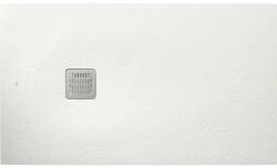 Roca Cădiță de duș dreptunghiulară slim Roca Stonex Terran 120x80 cm alb (AP1014B032001100)