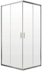 Radaway Cabină de duș pătrată Radaway Alienta 90x90x190 cm, sticlă securizată transparentă, profil crom (10239090-01-01)