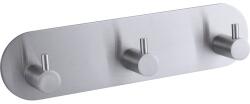 form&style Cuier baie form&style, 3 agățători, montaj prin lipire, inox (HSM-0641)