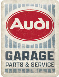 Nostalgic-Art Tablou metalic decorativ Nostalgic-Art Audi-Garage 15x20 cm (26263)