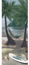 Kai Faianță decorativă Kai Ceramics Palms 1 alb 100x250 cm (002778KJ)