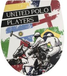 ADOB Capac WC cu model ADOB Imola United Polo duroplast închidere lentă alb 45x38, 5 cm (60876)