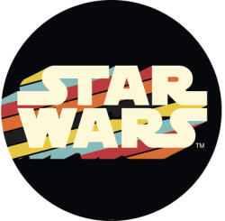 Komar Fototapet rotund autoadeziv Komar DD1-030 Star Wars Typeface Ø 125 cm (DD1-030)