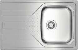 Teka Chiuvetă bucătărie inox 1 cuvă Teka UNIVERSE 79x50 cm cu picurător stânga (115110016S) Chiuveta