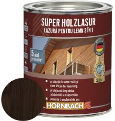 Hornbach Lazură pentru lemn 3 în 1 Hornbach Super Holzlasur palisandru 0, 75 l (500237)