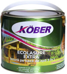 Ecolasure Lazură pe bază de apă Ecolasure Extra Köber stejar gri 2, 5 l (IG8281-C2.5L)