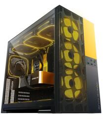 Geometric Future Model 5 Vent Black/Yellow aRGB (GEO-M5VF-BY)