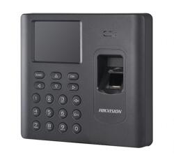 Hikvision Munkaidő nyilvántartó terminál - DS-K1A802AMF-B (ujjlenyomat/kártya/kód, LCD kiejlző, 10/100, hangszóró) (DS-K1A802AMF-B)