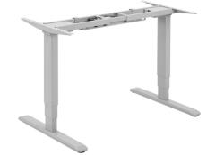 Equip Motoros Asztal láb - 650803 (Dupla motor, állítható magasság: 62cm-128cm, Max. : 125kg, szürke) (650803) - digitalgo