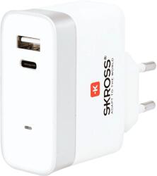 SKROSS Euro hálózati töltő USB C típusú bemenettel (EUUSBCHARTYPEC) (EUUSBCHARTYPEC)
