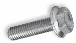 Peremes hatlapfejű csavar bordázott A2 Rozsdamentes M 10x40