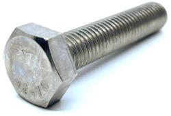 Hatlapfejű tövigmenetes csavar A2 Rozsdamentes M6x25