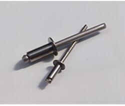  Nyitott popszegecs, A2, Rozsdamentes, 4x10