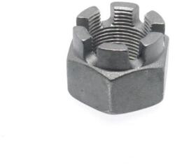  Hatlapú koronás anya, |8| Horganyzott, M14