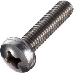  Domború fejű kereszthornyos csavar A2 Rozsdamentes M5x40