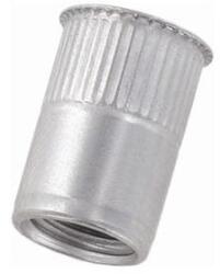 Szegecsanya, süllyesztett kisfejű, rovátkolt rozsdamentes M4x10 (0, 5-2, 5mm-ig)