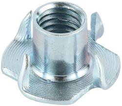  Körmös anya kézi, Horganyzott, M6x9