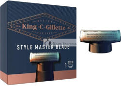 Gillette King C. Gillette Stílus Mester Borotvapengék Férfiaknak 4-Irányú Fém Borotvapenge Utántöltő