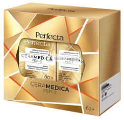 Perfectaset Ceramedica Pep-3 Erős Ránctalanító Krém 50 ml és Koncentrált Szem- és Szemhéjkrém 15 ml