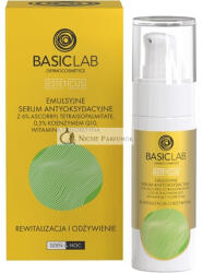 BasicLab Dermocosmetics Dermokozmetikumok Arcszérum C-vitaminnal, 30 ml, száraz és vegyes bőrre